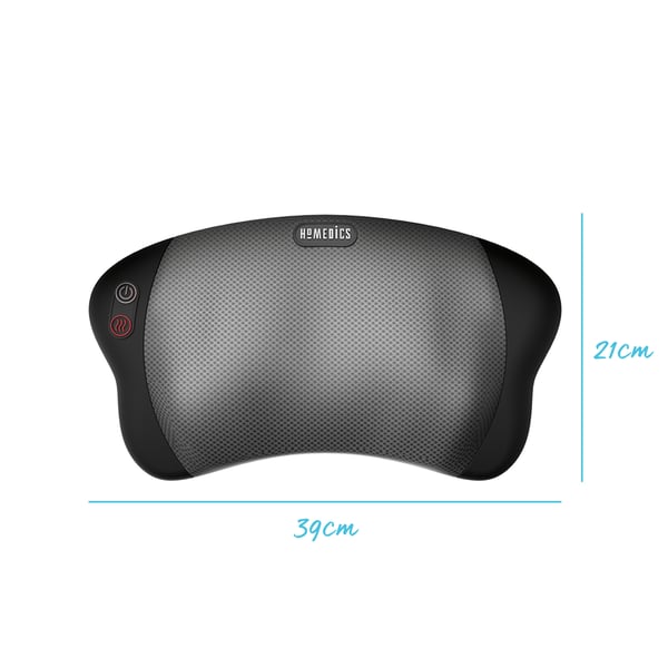 HoMedics SP-7H-EU massageapparater Bak, Ben, Skuldror Svart, Grå