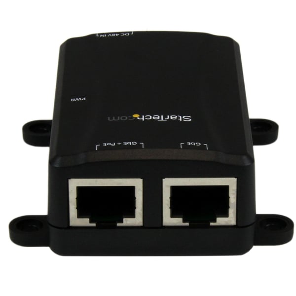 StarTech.com Gigabit-midspan med 1 port - PoE+-injektor - 802.3at och 802.3af