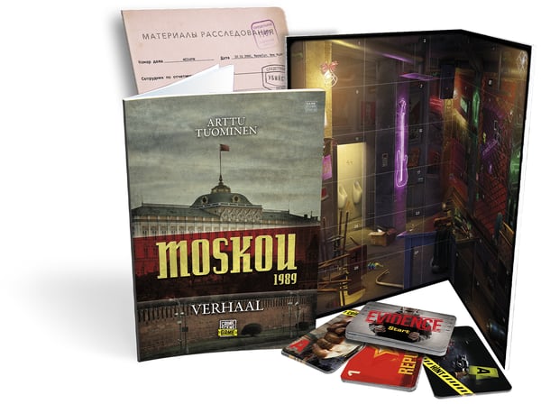 Tactic Crime Scene Moskou Kortspil Trivia