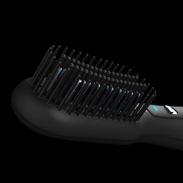 Revamp Progloss Deepform Straight & Style Blow Kuumailmaharja Lämmin Musta 550 W 3 m