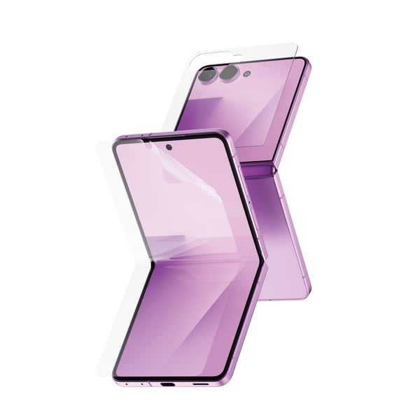 PanzerGlass ® Screen Protector Samsung Galaxy Z Flip8 | Glass & Film Genomskinligt skärmskydd 1 styck