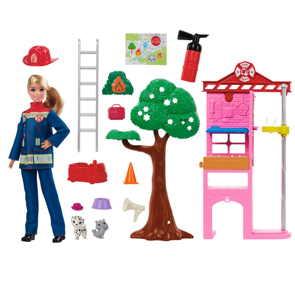 Barbie BARBIE-brandslukkerlegesæt