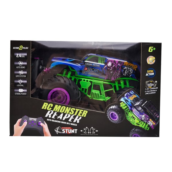 Gear2Play RC Reaper Apocalypse Monster Truck Radio-kontrolleret (RC) model Monster lasbil Elektrisk motor