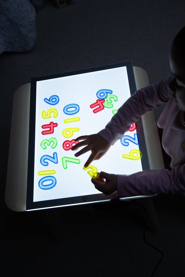 Tickit Translucent Numbers