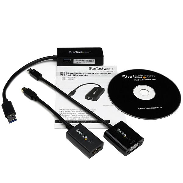 StarTech.com MSTP3MDPUGBK videokabel adapter Sort