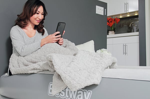 Bestway 67626 luftmadras Enkelmadras Grå Unisex