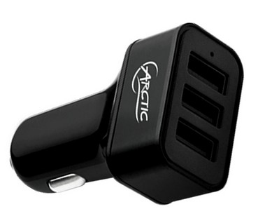 ARCTIC Car Charger 7200 Universel Sort Cigartænder Automatisk