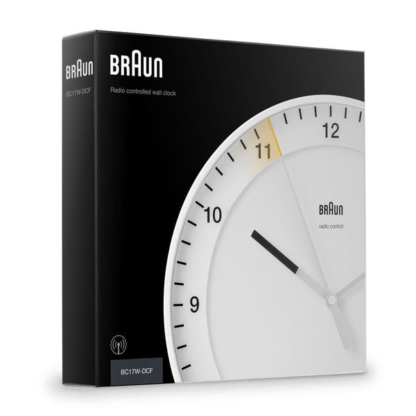 Braun BC 17 Mekanisk klocka Andra Vit