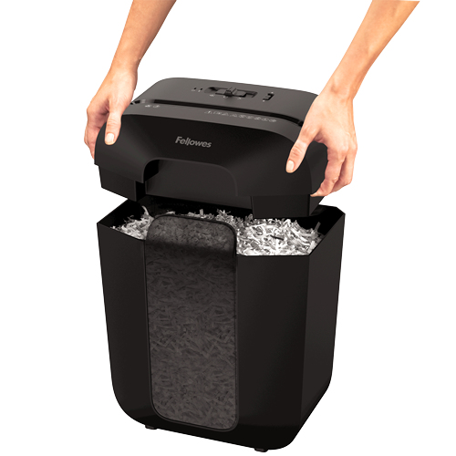 Fellowes Powershred LX50 paperisilppuri Silpuksi leikkaava Musta