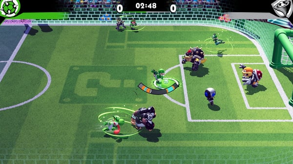 Nintendo Mario Strikers: Battle League Football Standard Hollandsk, Engelsk, Spansk, Fransk, Italiensk, Portugisisk, Russisk Nintendo Switch
