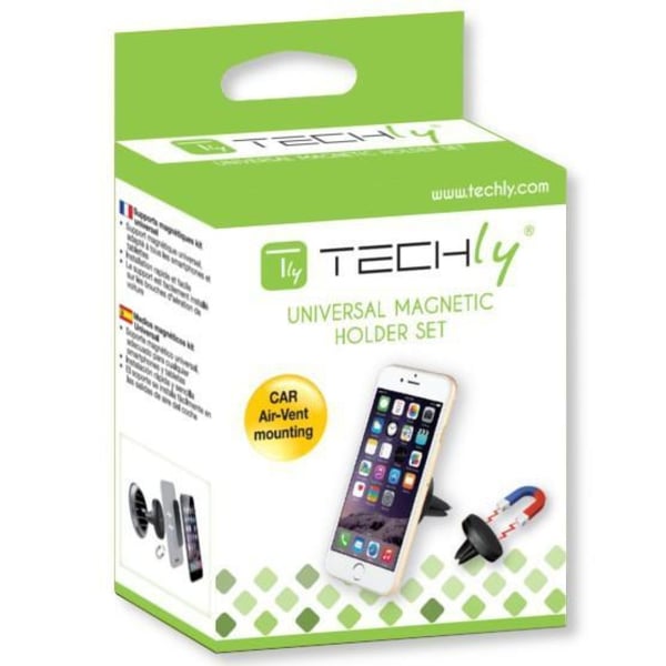 Techly I-SMART-UNITY holder Passiv holder Mobiltelefon/Smartphone, Tablet/UMPC Sort