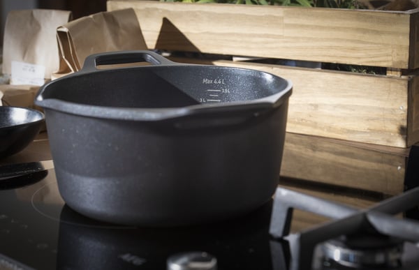 Tefal E24946 Rund Sort