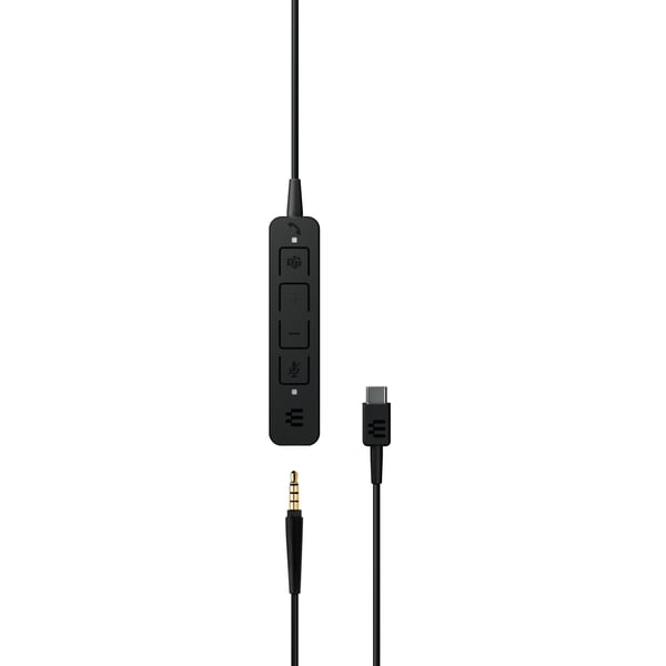 EPOS ADAPT 165T USB-C II Kuulokkeet Langallinen Pääpanta Toimisto/puhelukeskus USB Type-C Musta