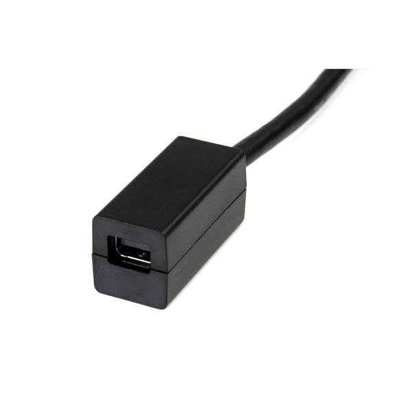 StarTech.com DP2MDPMF6IN DisplayPort kabel 0,152 m Mini DisplayPort Sort