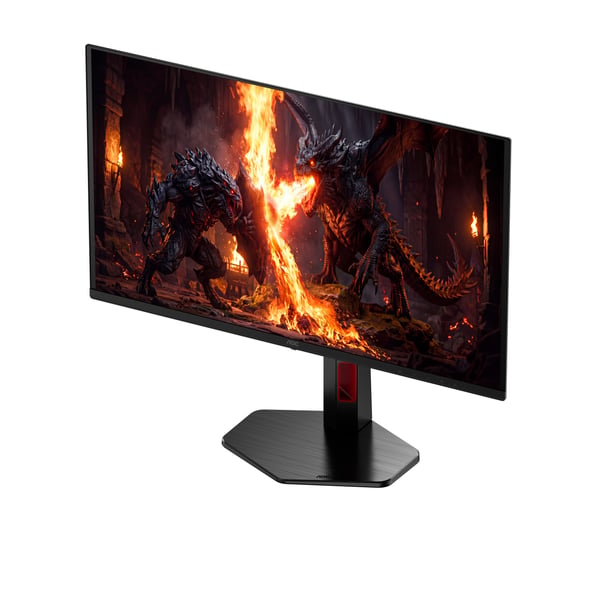AOC G4 Q27G4ZDRAD platta pc-skärmar 67,3 cm (26.5") 2560 x 1440 pixlar Quad HD OLED Svart, Röd