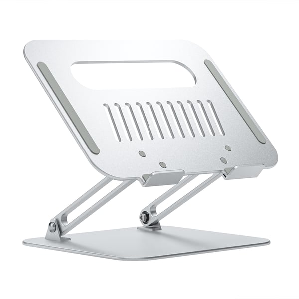 AISENS LPS4XL-181 Ställ för bärbara datorer Ställ förl bärbar dator och surfplatta Silver 43,2 cm (17")