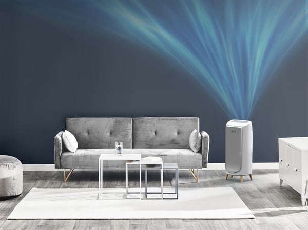 Rowenta Intense Pure Air Home PU6180 36 m² 52 dB 60 W Hvid, Grå