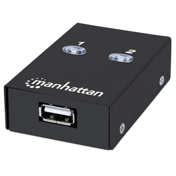 Manhattan 162005 gränssnittshubbar 480 Mbit/s Vit