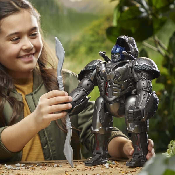 Transformers : Rise of the Beasts Command; Convert Animatronic Optimus Primal