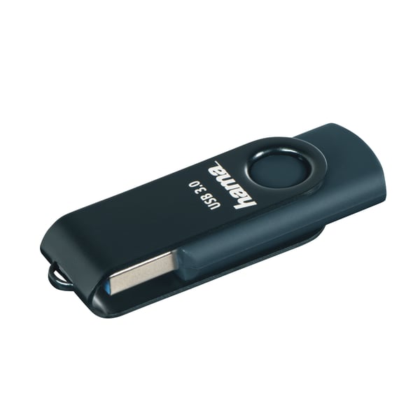 Hama Rotate USB-nøgle 128 GB USB Type-A 3.2 Gen 1 (3.1 Gen 1) Blå