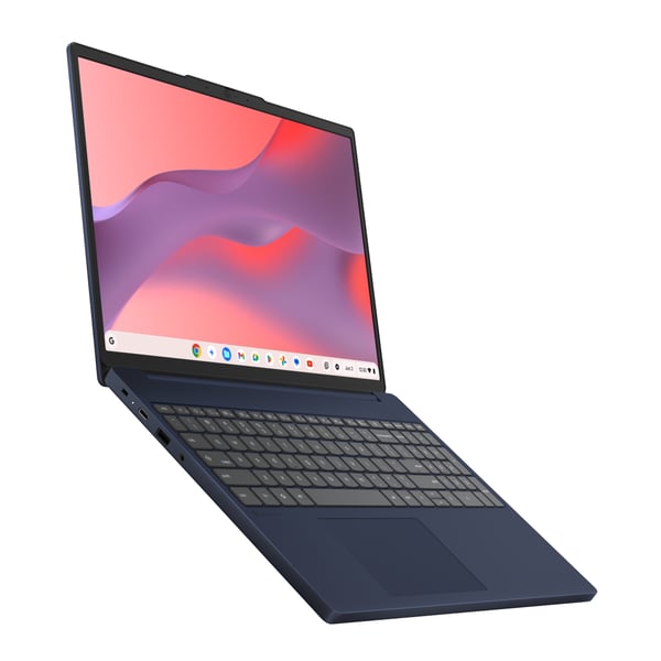 Lenovo Chrome 15ITN10 Intel® N N355 Chromebook 38,9 cm (15.3") WUXGA 8 GB LPDDR5x-SDRAM 128 GB UFS Wi-Fi 6E (802.11ax) ChromeOS Blå Fransk