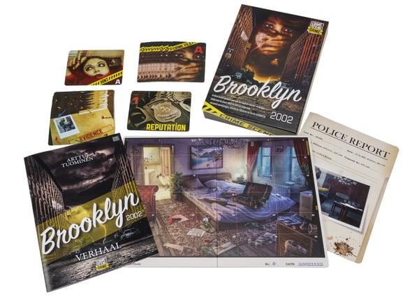Tactic Crime Scene Brooklyn Kortspil Trivia