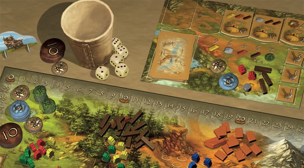 Asmodee Stone Age Lautapeli Perhe