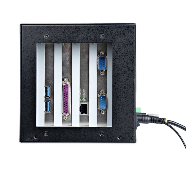 StarTech.com PCIe-expansionschassi med 4 platser med PCIe x2-värdkort, PCIe 2.0 - 10 Gbps, externa PCIe-platser för stationära datorer/servrar, PCI Express-expansionslåda/-adapter, 4 PCIe x1-platser