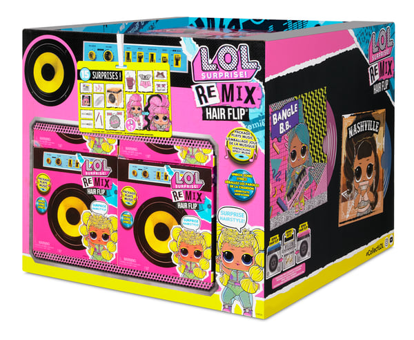 L.O.L. Surprise! Remix Hairflip Tots Asst in PDQ