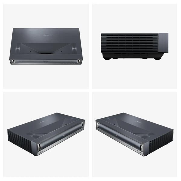 Hisense PX3-PRO Ultra short throw-projektor 2700 ANSI-lumen DLP UHD 4K (3840x2160) Svart, Mörkgrå