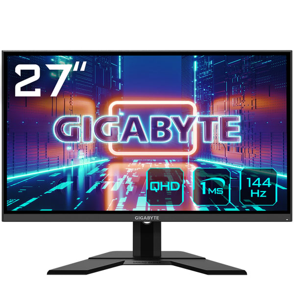 GIGABYTE G27Q computerskærm 68,6 cm (27") 2560 x 1440 pixel Quad HD LED Sort