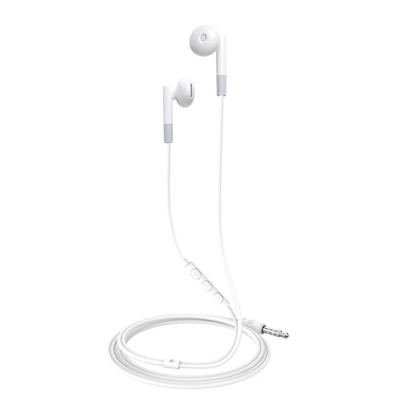 Celly UP300WH hörlur och headset Kabel I öra Samtal/musik Vit