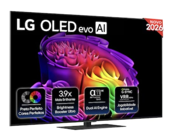 LG OLED evo AI OLED 65 G 66 LS.AEU 165,1 cm (65") 4K Ultra HD Älytelevisio Wi-Fi Hopea