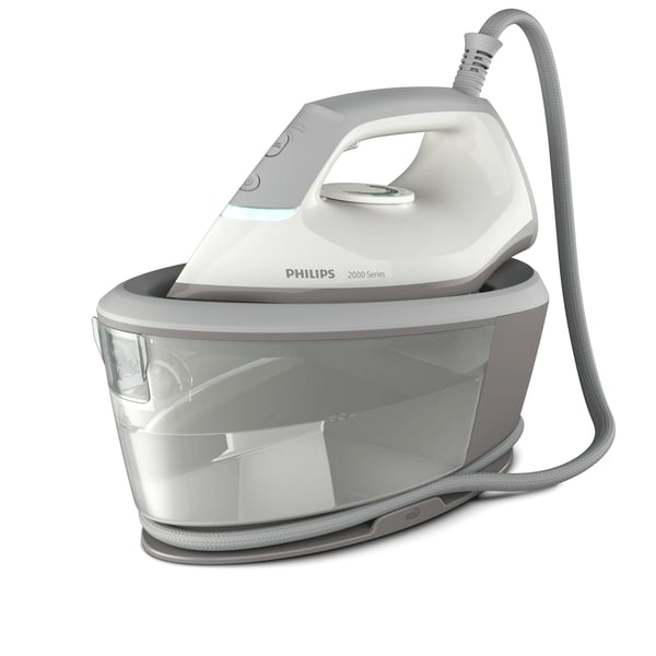 Philips 2000 series PSG2000/80 ångstrykjärnsladdare 2400 W 1,4 l Keramisk stryksula Grå, Vit