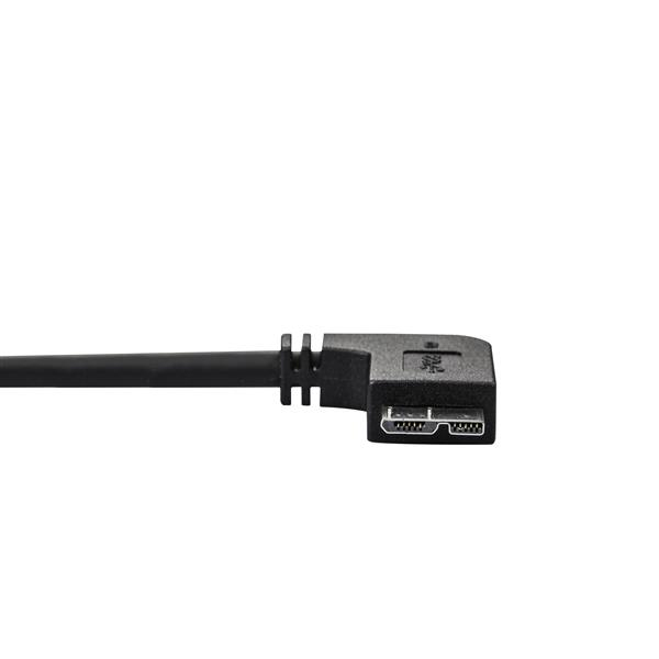 StarTech.com USB3AU50CMLS USB-kabel USB 3.2 Gen 1 (3.1 Gen 1) 0,5 m USB A Micro-USB B 5 Gbit/sek. Sort