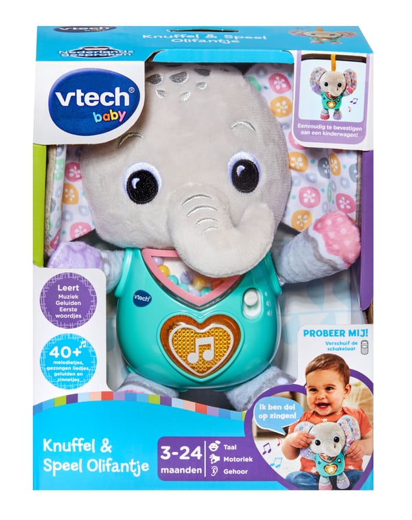 VTech Baby Knuffel & Speel Olifantje