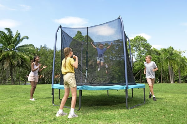 Bestway 59103 rekreativ & have trampolin Udendørs Oval Skruefjeder
