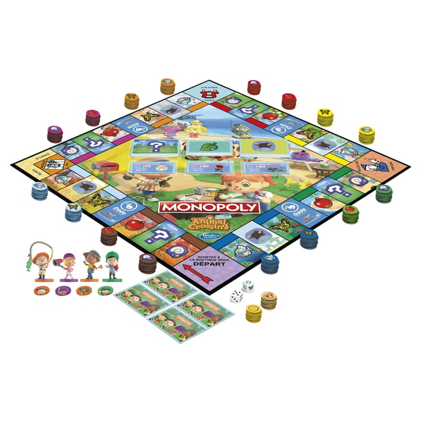 Monopoly F1661101 brætspil Monopoly Animal Crossing New Horizons Edition Familie