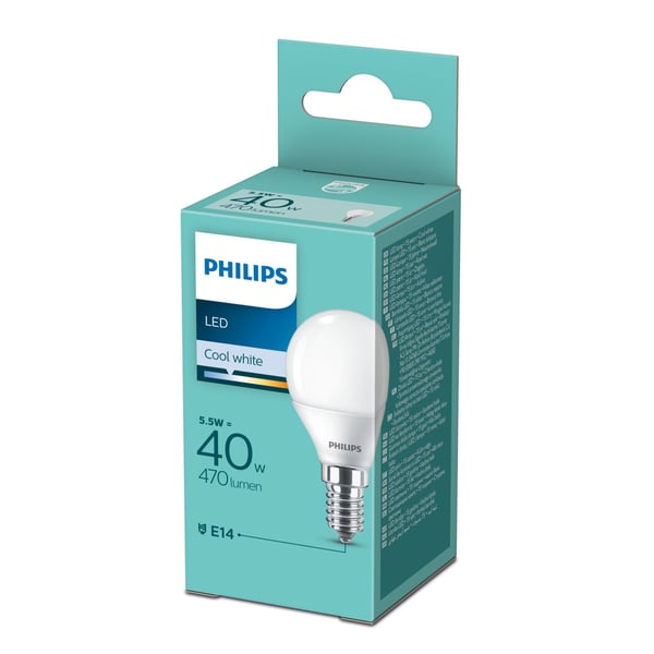 Philips 8719514258501 LED-lamppu Neutraali valkoinen 4000 K 5,5 W E14