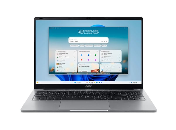 Acer Aspire Lite AL15-47P-R2LK AMD Ryzen™ 3 5400U Laptop 39,6 cm (15.6") Fuld HD 8 GB DDR4-SDRAM 512 GB SSD Wi-Fi 6 (802.11ax) Windows 11 Home Grå