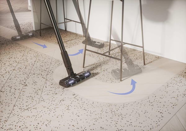 Hoover HF201H 011 Sauvaimuri Akku Kuiva EPA Pussiton 1 L 195 W Magenta 2,5 ah