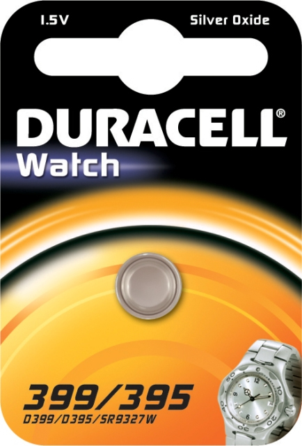 Duracell 399/395 hushållsbatteri Engångsbatteri SR57 Silver-oxid (S)