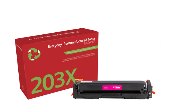 EverydayTM Magenta Remanufactured Toner by Xerox compatible with HP 203X (CF543X), Høj kapacitet