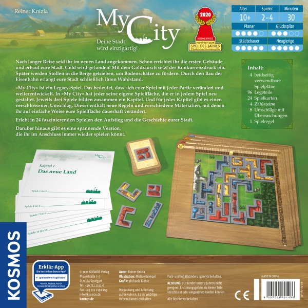 Kosmos My City Brädspel Strategi