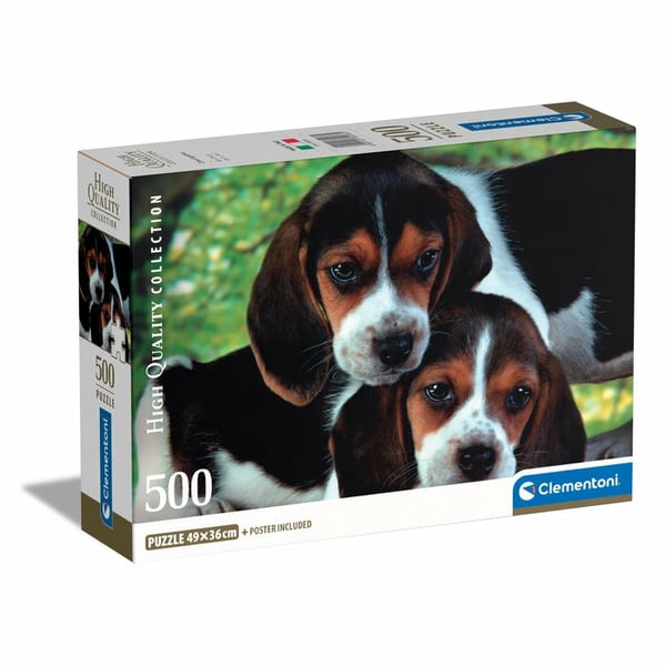 Clementoni High Quality Collection Close Together Puslespil 500 stk Dyr