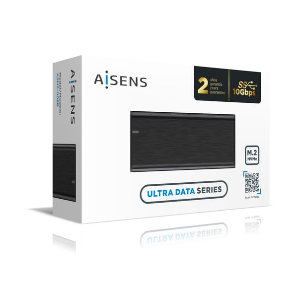 AISENS ASM2-008B drevkabinet SSD kabinet Sort M.2