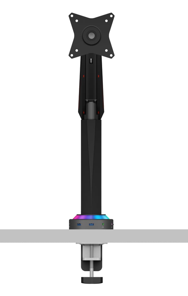 ICY BOX IB-MSG303BL-T 81,3 cm (32") Bord Svart