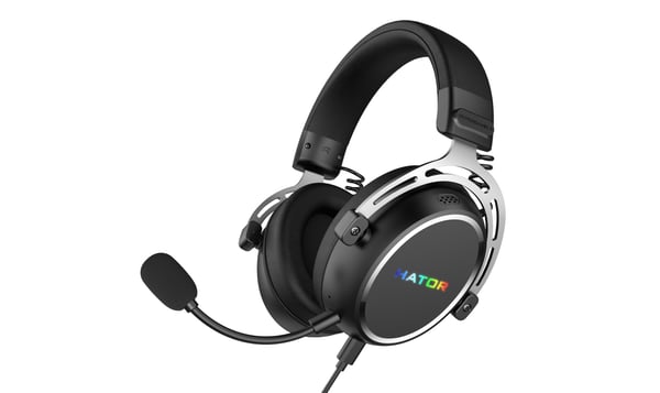 HATOR Hypergang 3 USB langallinen pelikuuloke, USB Type-C / USB Type-A, Hi-Res Audio, Virtual 7.1, C-Media Xear PC Software