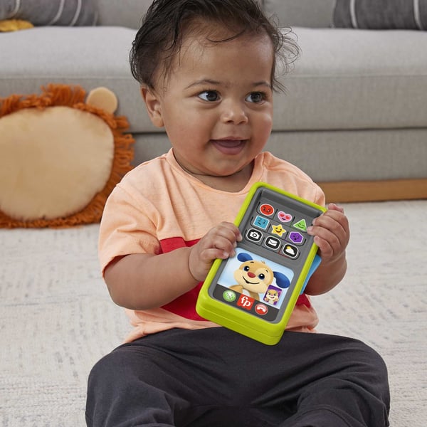 Fisher-Price Laugh & Learn 2-i-1 Slide to Learn-smartphone
