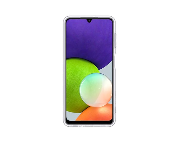 Samsung EF-QA225TTEGEU mobiltelefon etui 16,3 cm (6.4") Cover Transparent